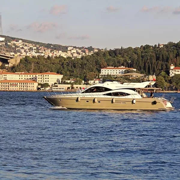 Yacht on the Bosphorus
