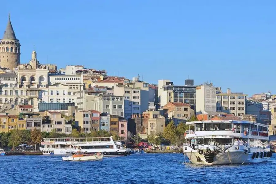 Galata from the water