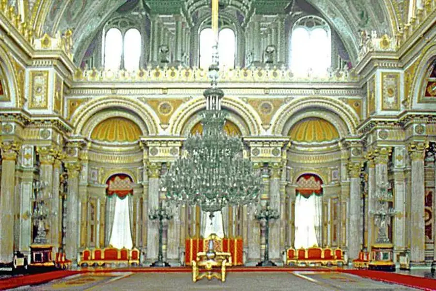 Ceremonial hall of Dolmabahçe Palace