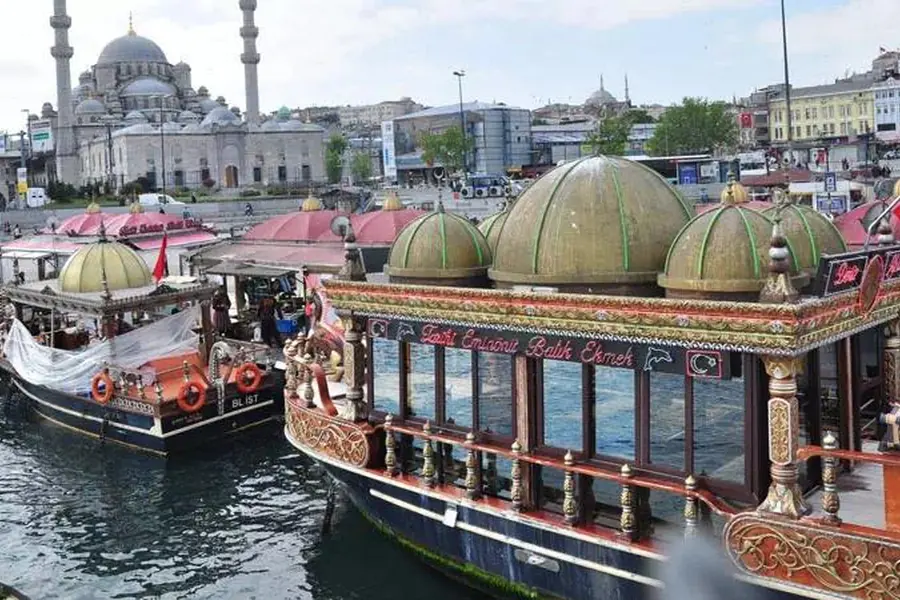 Food stalls in Eminönü