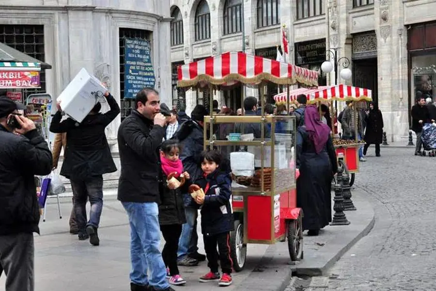 Simit cart