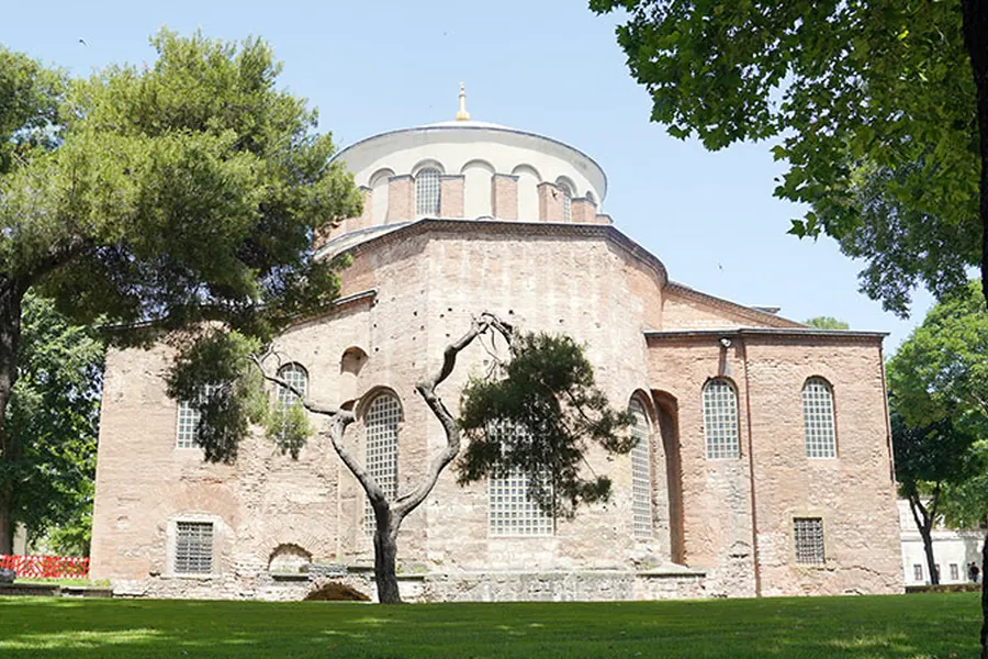 Hagia Irene church in the first courtyard of Topkapı Palace