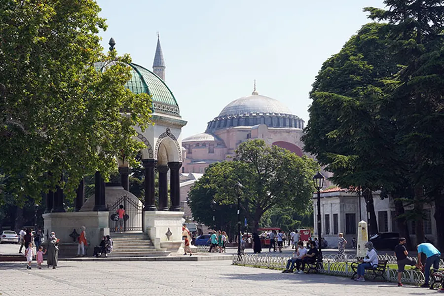The German Fountain in Sultanahmet