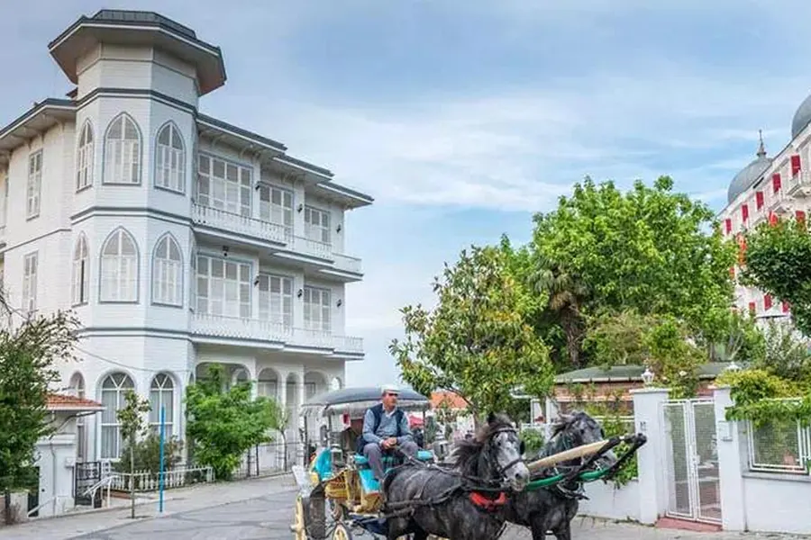 Wooden mansions on Büyükada