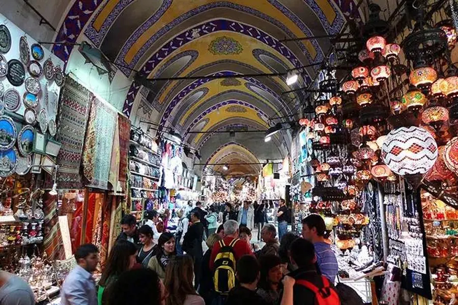 Lamps in the Grand Bazaar