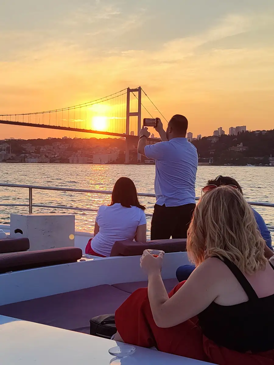 Istanbul sunset yacht cruise