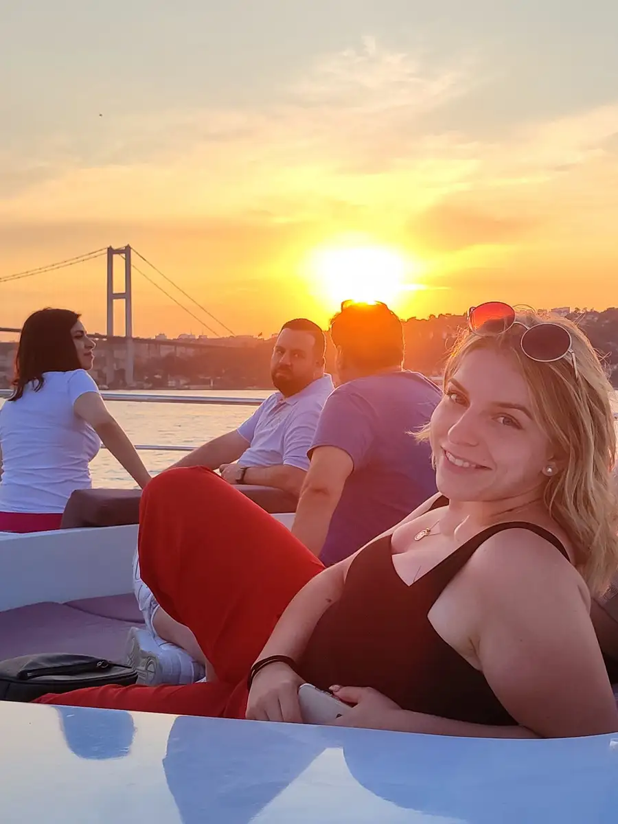 Istanbul sunset yacht cruise