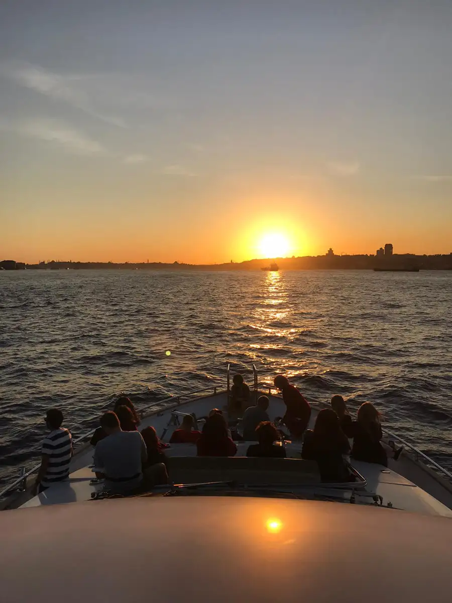 Istanbul sunset yacht cruise
