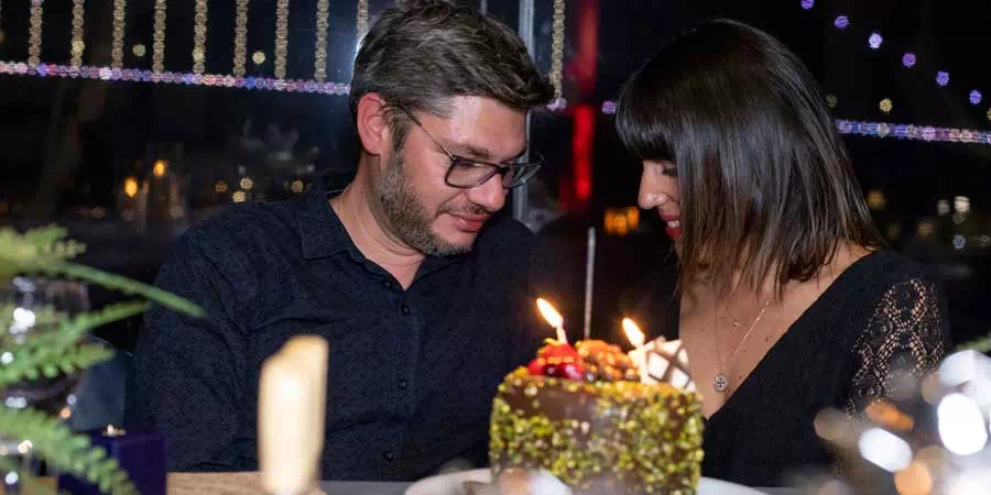 Wedding Anniversary on the Yacht