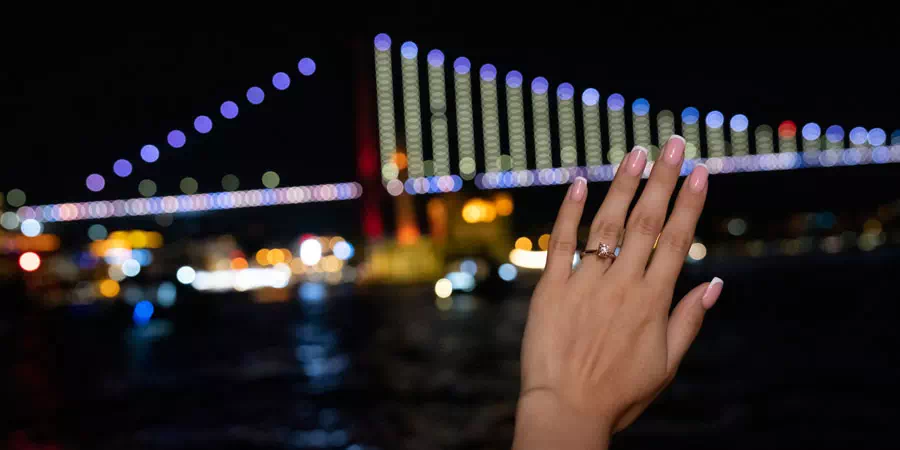 Romantic Marriage Proposal on Private Yacht