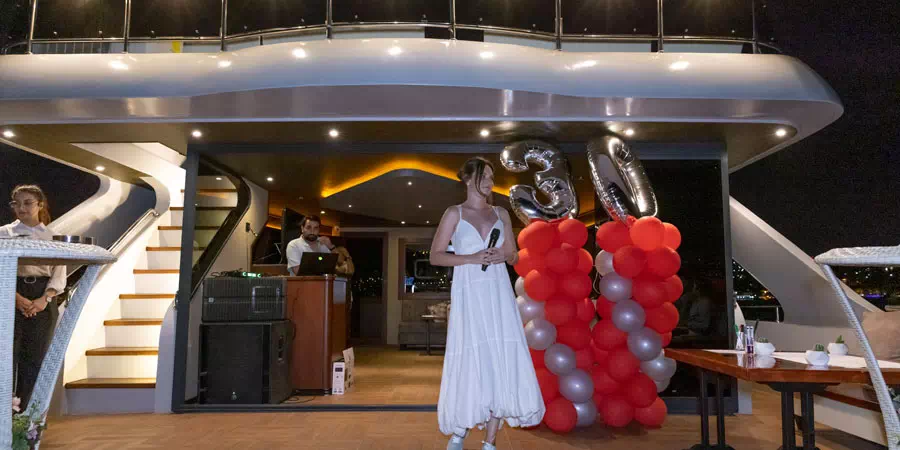 Yacht Birthday Party