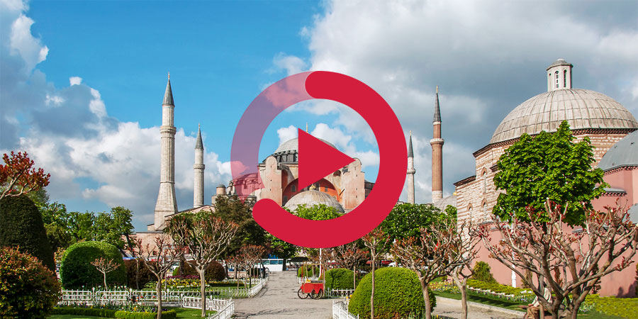 Video: Hagia Sophia in Istanbul