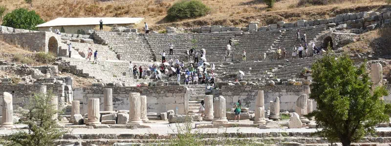 Smell history at Ephesus Odeon