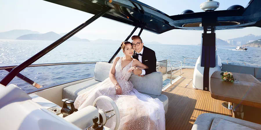 Эксклюзивная свадьба на яхте