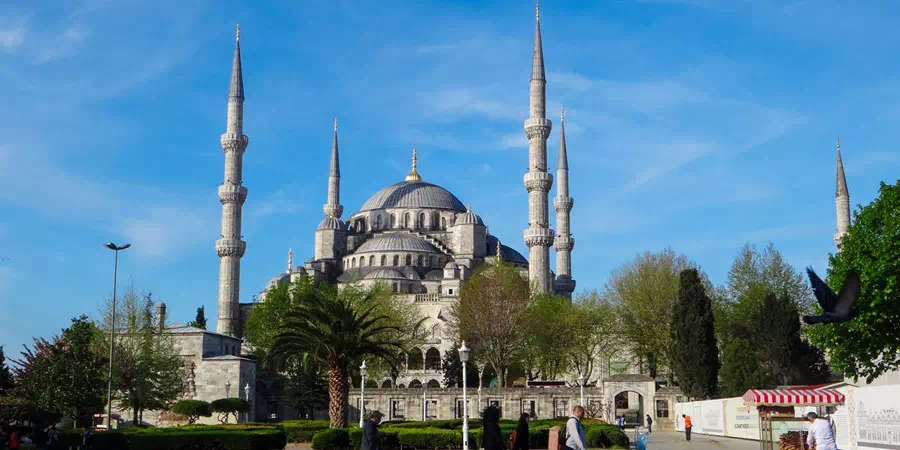 Tour de Estambul a Sultanahmet y crucero con cena por el Bósforo con noche turca