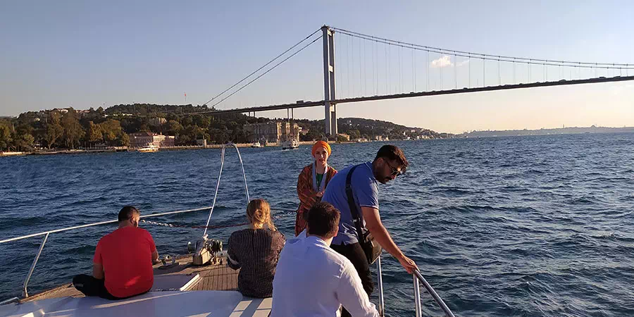 Bosphorus Sunset Cruise with Luxury Yacht