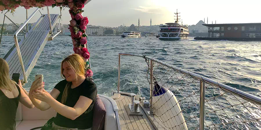 Crucero al Atardecer por el Bósforo en Estambul