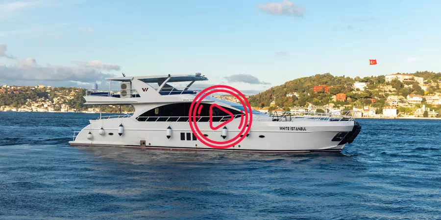 Experience Istanbul in style with a VIP Yacht Cruise on the Bosphorus. Enjoy a luxury private yacht with breathtaking views, sunset cruises, dinner options, and exclusive celebrations tailored just for you