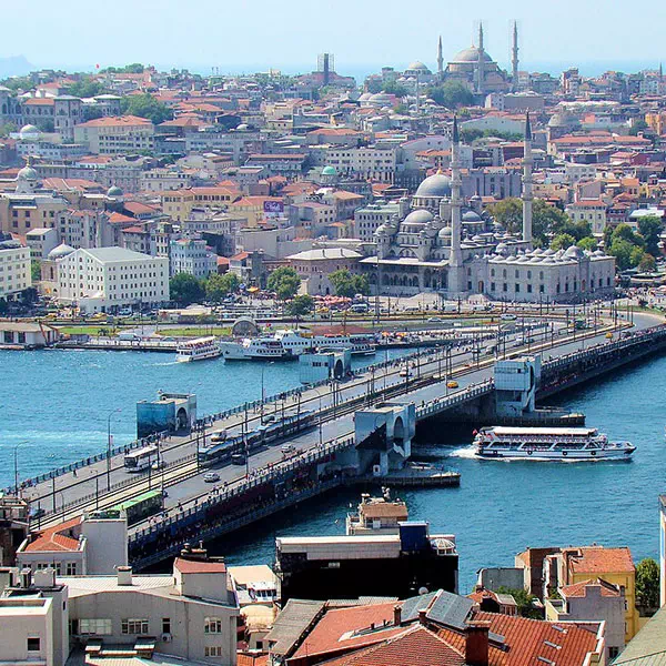 Walking towards Karaköy